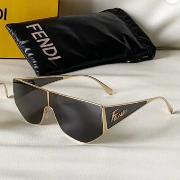 NEW FENDI FE40051U - 32A SHIELD POLARIZED SUNGLASSES - Picture 6 of 16